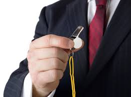 A WHISTLE BLOWER